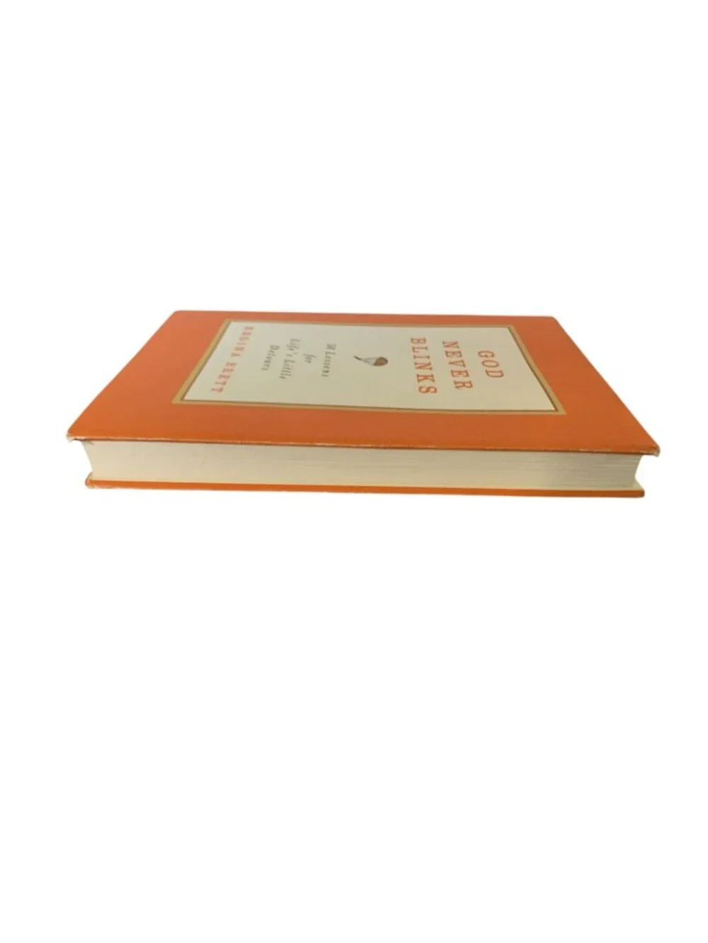 God Never Blinks Regina Brett 50 Life Lessons Hardcover 2010 Inspirational Book